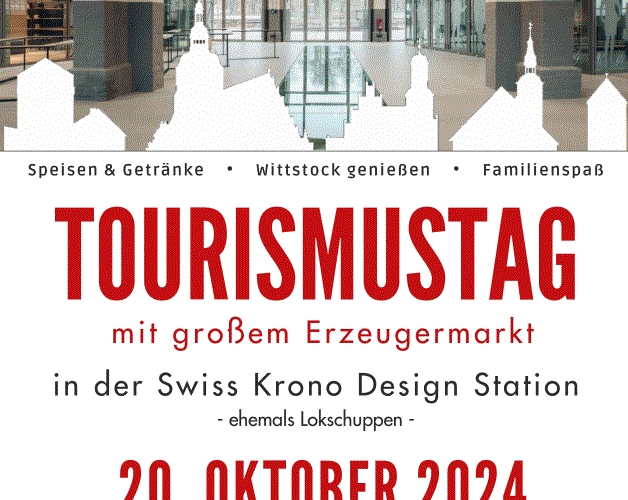 Besuchen Sie unseren Stand auf dem 23. Tourismustag in Wittstock/Dosse!