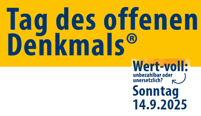 Tag des offenen Denkmals am 14.09.2025
