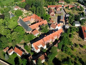 Blick auf die Klosteranlage