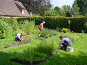 Im Kräutergarten – Ora et Labora 2007